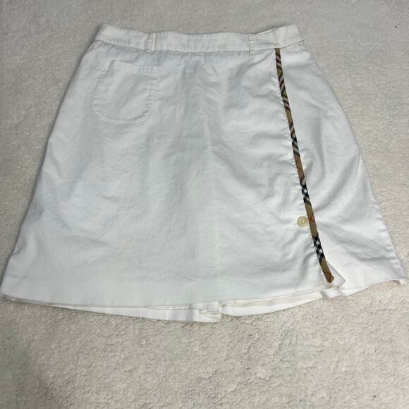 BURBERRY Golf White Skort Sz 6 - Picture 1 of 11